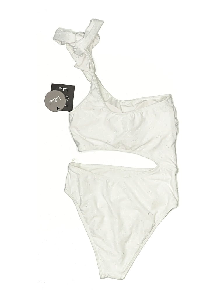 Lulus One Piece Swimsuit In White