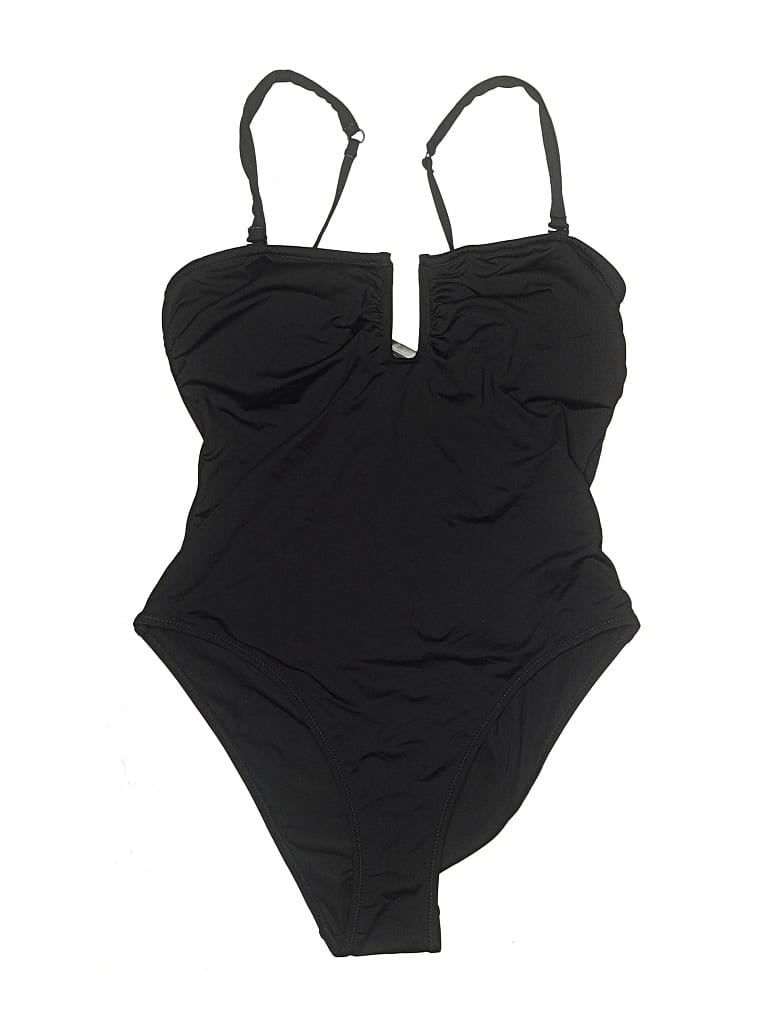 Pre-owned H&m One Piece Swimsuit In Black