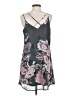 Xhilaration 100% Polyester Floral Gray Casual Dress Size S - photo 2