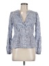 Per Una Blue Long Sleeve Blouse Size 6 - photo 1