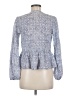 Per Una Blue Long Sleeve Blouse Size 6 - photo 2