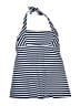Lands' End Stripes Blue Swimsuit Cover Up Size 10 - photo 1