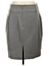 Express Solid Gray Formal Skirt Size 12 - photo 2