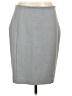 Express Solid Gray Formal Skirt Size 12 - photo 1