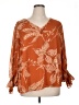 Vince Camuto Orange 3/4 Sleeve Blouse Size 1X - photo 1