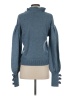 Something Navy Blue Turtleneck Sweater Size XS - photo 2