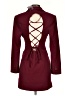 Endless Rose Burgundy Blazer Size XS - photo 2