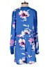 fleur bleue 100% Polyester Floral Blue Romper Size 0 - photo 2
