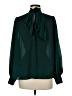 Flying Tomato 100% Polyester Green Long Sleeve Blouse Size M - photo 2