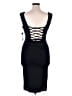 TA3 Solid Black Cocktail Dress Size 2X - photo 2