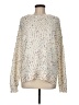 Staccato 100% Polyester Tweed Ivory Pullover Sweater Size M - photo 1