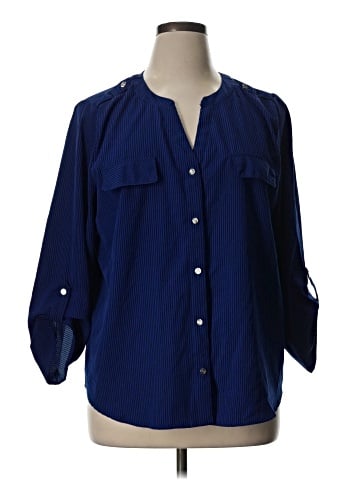 Adrienne Vittadini 3/4 Sleeve Blouse (view 1)