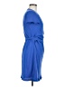 Evan Picone 100% Polyester Blue Casual Dress Size 8 - photo 4