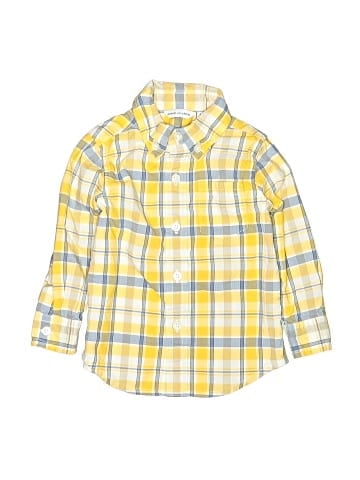 Janie and Jack Long Sleeve Button-Down Shirt (view 1)
