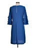 Gabby Skye Solid Blue Casual Dress Size 12 (estimated) - photo 2