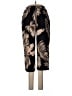 Emery Rose Print Black Casual Pants Size M - photo 1