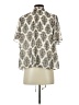 Express Ivory Short Sleeve Blouse Size S - photo 2