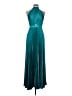L'IDÉE 100% Polyester Teal Cocktail Dress Size 10 - photo 1