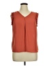 Daniel Rainn Orange Sleeveless Blouse Size L - photo 1