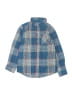 Ben Sherman Plaid Blue Long Sleeve Button-Down Shirt Size 6 - photo 1