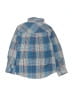 Ben Sherman Plaid Blue Long Sleeve Button-Down Shirt Size 6 - photo 2