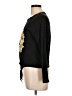 ON FIRE 100% Cotton Black Long Sleeve Top Size L - photo 5