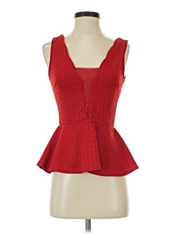 Charlotte Russe Sleeveless Blouse (view 1)