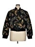 Elan 100% Polyester Print Black Jacket Size XL - photo 1