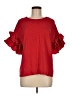 Drew Red Short Sleeve Top Size M - photo 1