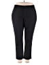 ELOQUII Solid Black Active Pants Size 18 Plus - photo 1