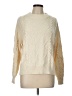 Universal Thread Solid Ivory Pullover Sweater Size L - photo 1