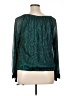 MSK Teal Long Sleeve Blouse Size 1X - photo 2