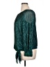 MSK Teal Long Sleeve Blouse Size 1X - photo 5