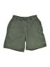 Zara 100% Baumwolle Solid Green Shorts Size 11 - 12 - photo 1