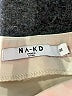 NA-KD Solid Ivory Tan Casual Skirt Size EU 38 / US 8 - photo 4