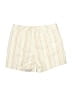 Style&Co Stripes Ivory Yellow Shorts Size 4 - photo 2