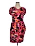 Jax Print Pink Cocktail Dress Size 14 - photo 1