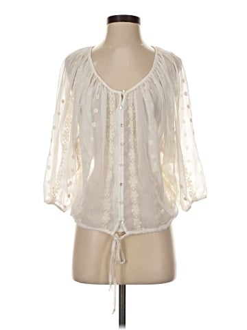 Do & Be 3/4 Sleeve Blouse (view 1)