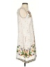 Max Studio Floral Ivory Casual Dress Size XS - photo 4