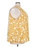 Maurices 100% Polyester Yellow Sleeveless Blouse Size 24 (3) - photo 4