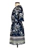 Miami 100% Polyester Paisley Blue Casual Dress Size XS - photo 5