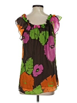 an original MILLY of New York Sleeveless Silk Top (view 2)