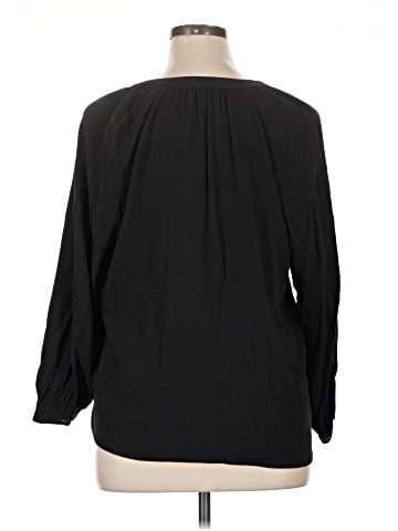 Old Navy 3/4 Sleeve Blouse (view 2)