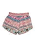 Tolani 100% Silk Print Pink Shorts Size L - photo 2