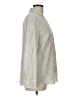 Talbots 100% Polyester Stripes Ivory Long Sleeve Blouse Size L - photo 4