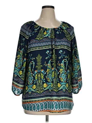 Sami & JO 3/4 Sleeve Blouse (view 1)