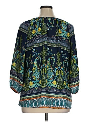 Sami & JO 3/4 Sleeve Blouse (view 2)