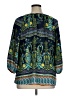 Sami & JO 100% Polyester Teal 3/4 Sleeve Blouse Size XL - photo 2