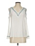 Ramy Brook 100% Polyester Ivory Sleeveless Blouse Size XS - photo 1