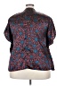 Te Amo Teal Short Sleeve Blouse Size 3X (estimated) - photo 2